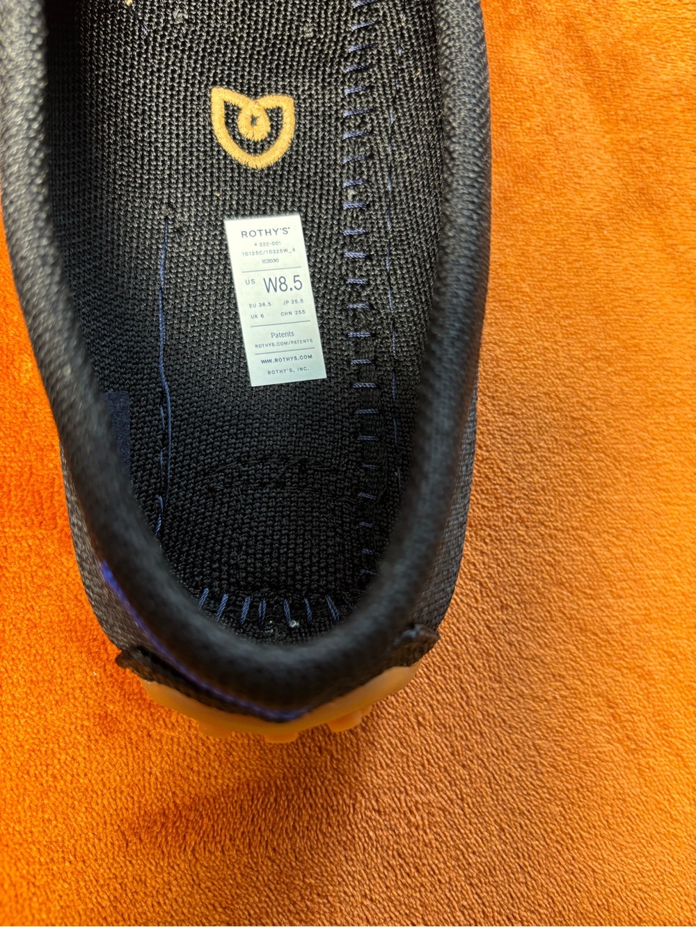 Rothy's Black Knit Women's Loafers with Bridle Bit - Picture 5 of 7